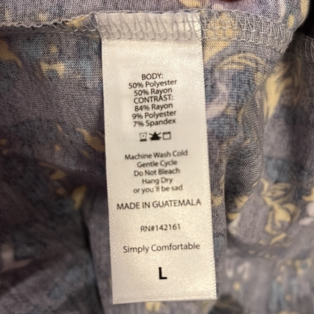 LuLaRoe Randy size Large - Picture 5 of 6